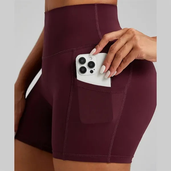 Biker Shorts with Pockets