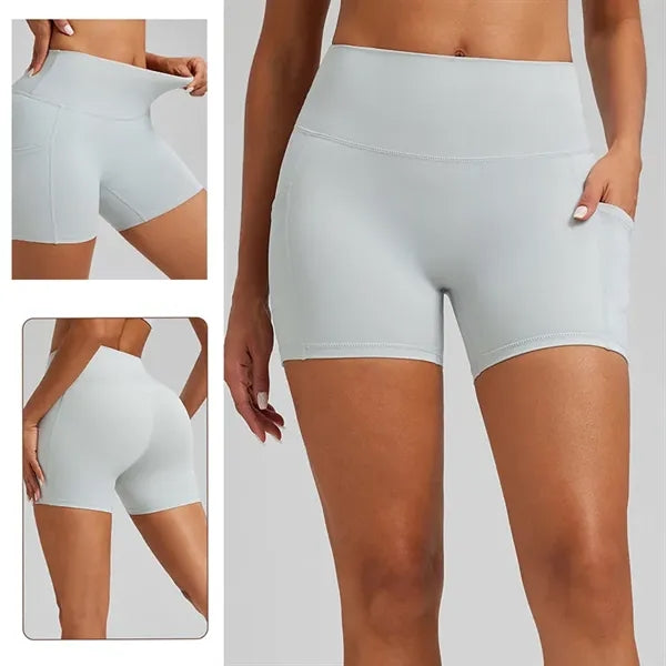 Biker Shorts with Pockets