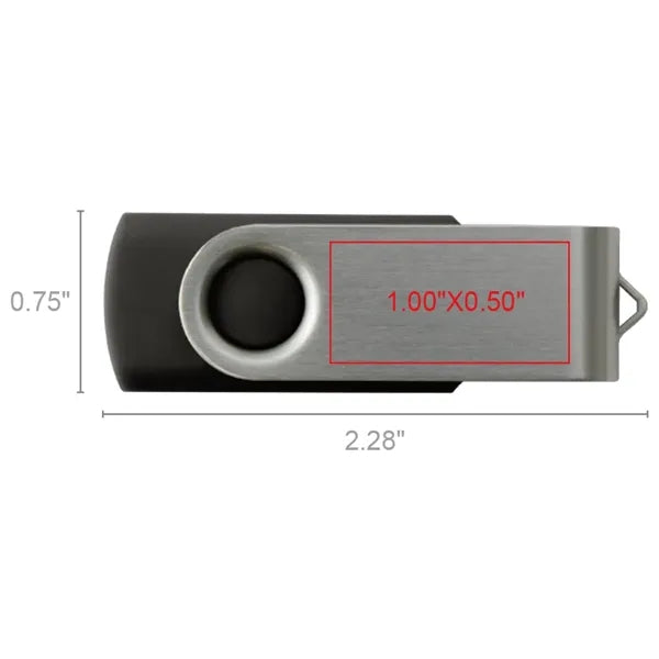 Northlake QuickShip Swivel USB Flash Drive