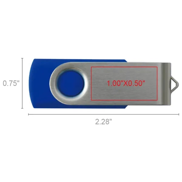 Northlake QuickShip Swivel USB Flash Drive