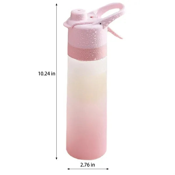 22oz. Sports Mist Spray Water Bottle with Tea Separator
