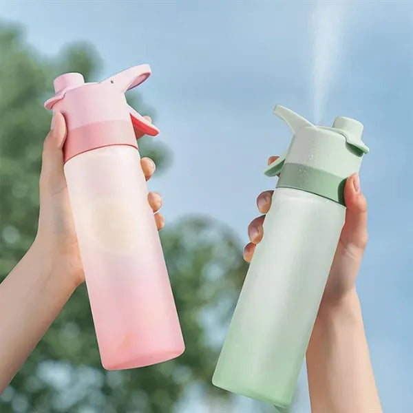 22oz. Sports Mist Spray Water Bottle with Tea Separator