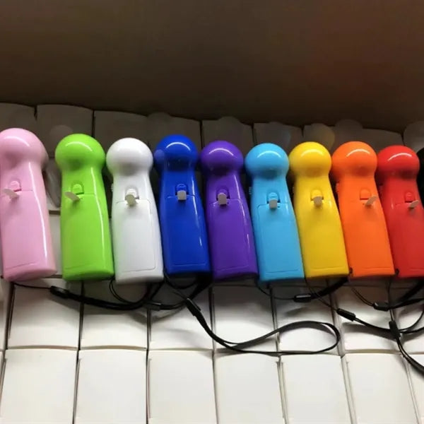 Mini Handheld USB Rechargeable Fan with LED Display