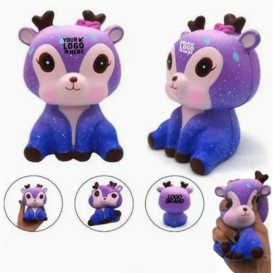 Galaxy Deer Slow Rising Foam Scented Stress Reliever Toy