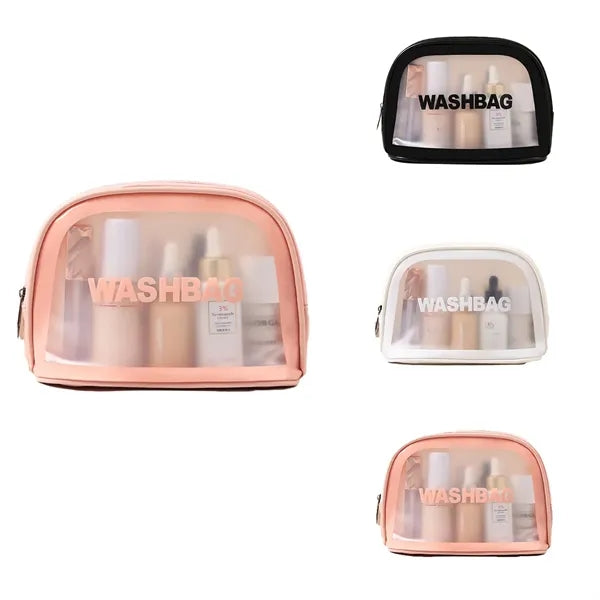 Clear Toiletries Travel Makeup Cosmetic Bag