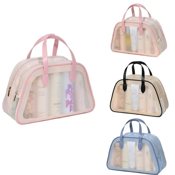 Travel Makeup Cosmetic Clear Toiletry Bag