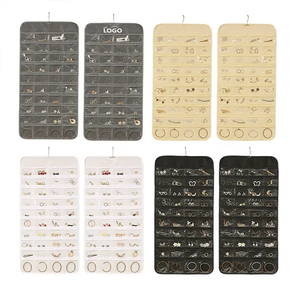 80-Pocket Hanging Jewelry Organizer
