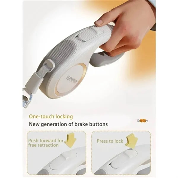 Unique Retractable Pet Leash Traction
