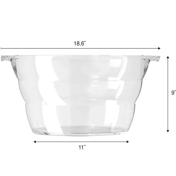 16L Plastic Champagne and Beer Ice Bucket