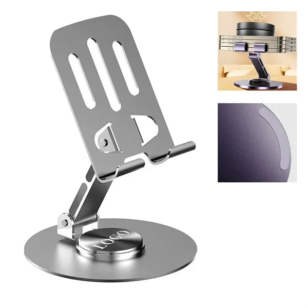 Carbon Steel Rotatable Foldable Phone Stand