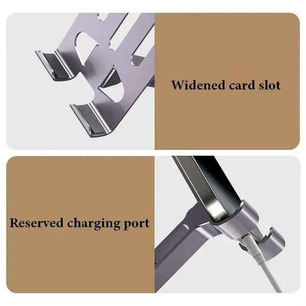 Carbon Steel Rotatable Foldable Phone Stand