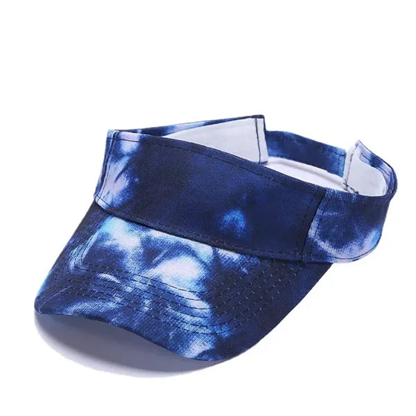 Tie Dye Sun Visor Hat