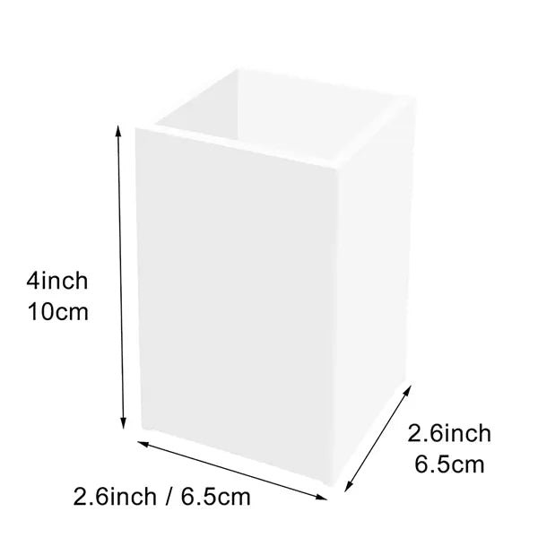 Desk Accessory Acrylic Pen Holder