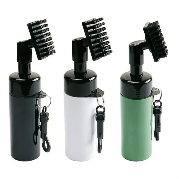 Water Spray Cleaner Golf Club Brush with Lanyard