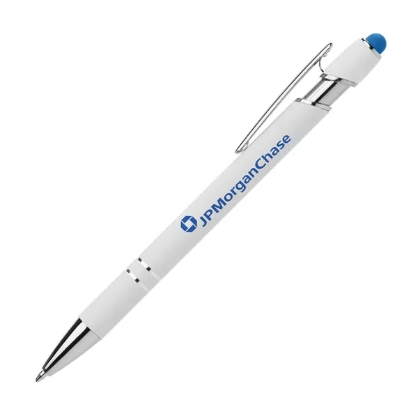 Stylus-3062 White Ballpoint Soft Touch Pens