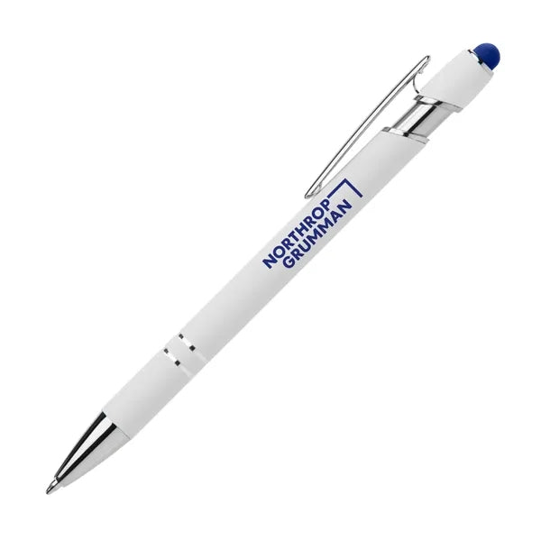 Stylus-3062 White Ballpoint Soft Touch Pens