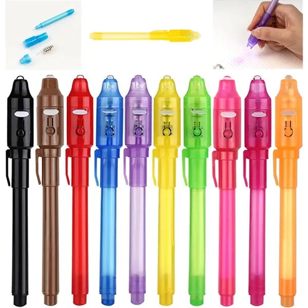 Invisible Ink Pen with UV Light