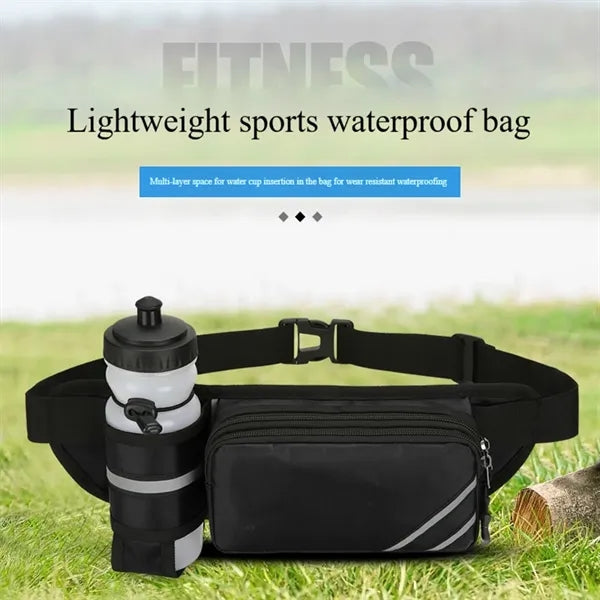 Fanny Pack with Water Bottle Holder