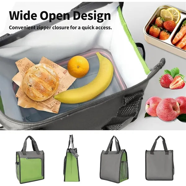 Oxford Cloth Insulation Lunch Tote Bag