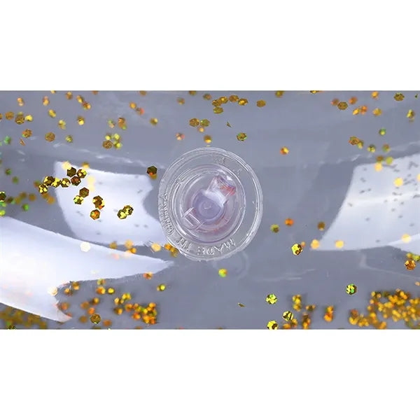 18-wire PVC transparent flash inflatable swimming ring