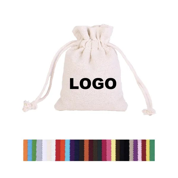 Cotton And Linen Drawstring Bag