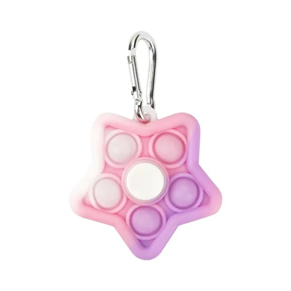 Silicone Star shaped Fidget Spinner Toys