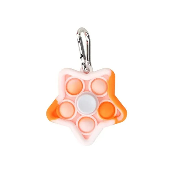 Silicone Star shaped Fidget Spinner Toys