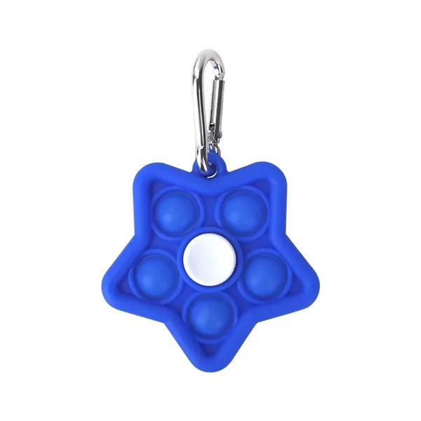 Silicone Star shaped Fidget Spinner Toys