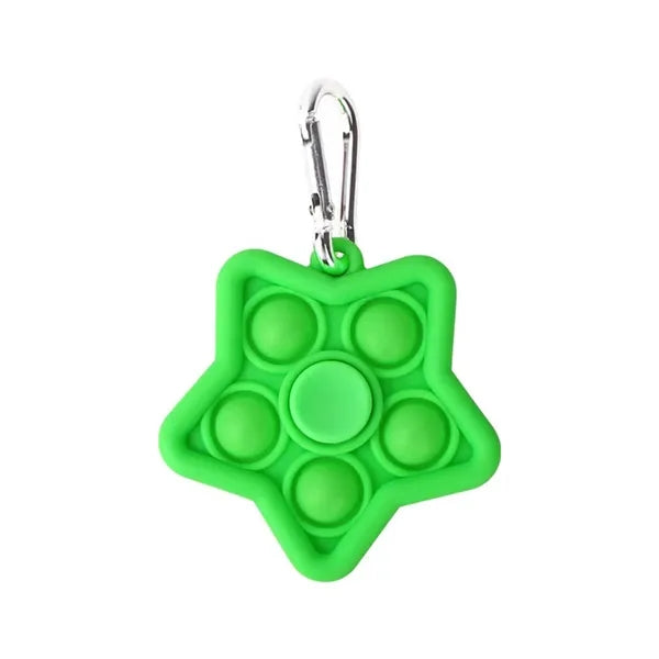 Silicone Star shaped Fidget Spinner Toys