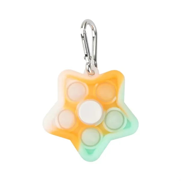 Silicone Star shaped Fidget Spinner Toys