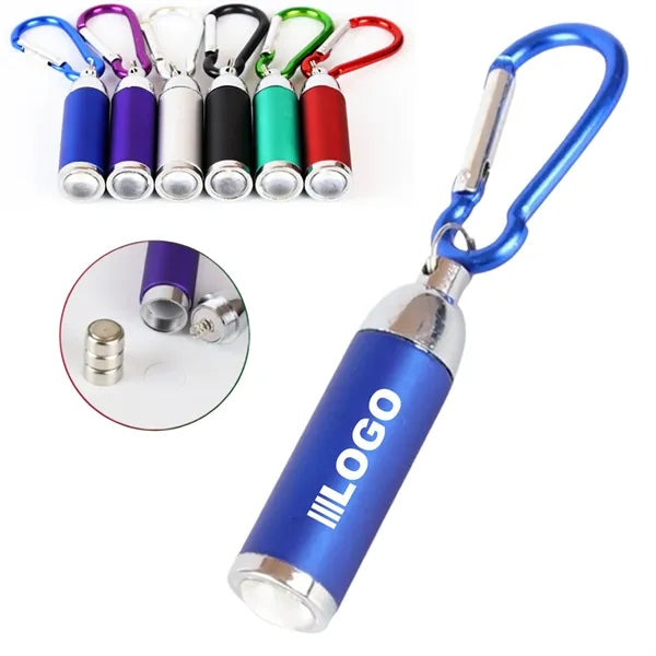 Strong Light Mini Flashlight With Carabiner