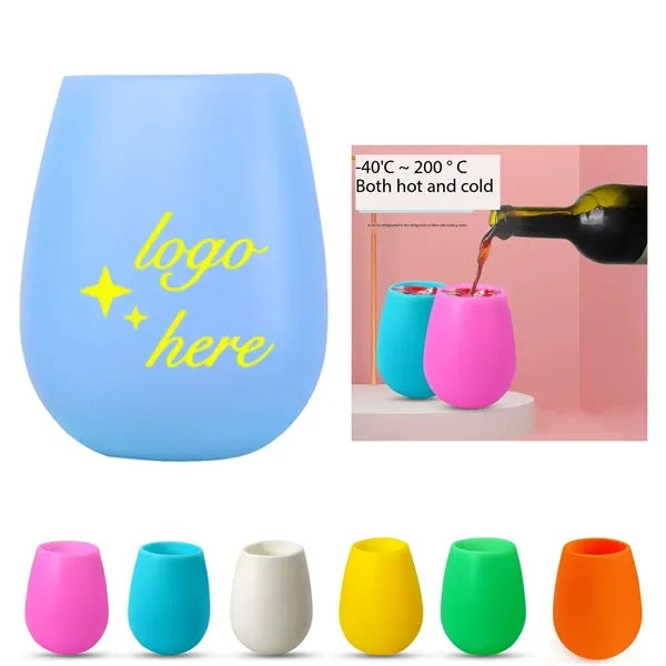 12 Oz Silicone Wine Cup