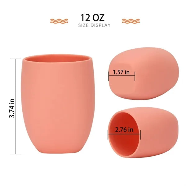 12 Oz Silicone Wine Cup