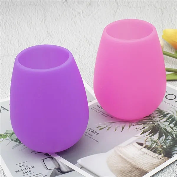 12 Oz Silicone Wine Cup
