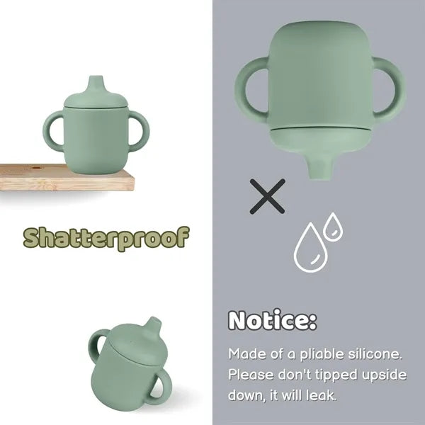 Silicone Baby Drinking Cups