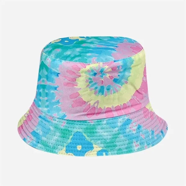 Double Side Wear Tie Dyed Bucket Hat