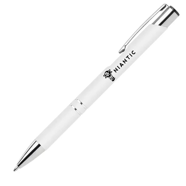 Knight-101 Soft Touch Pens with Chrome Trim