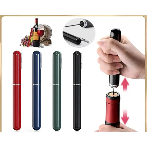 Air Pressure Wine Opener With Foil Cutter