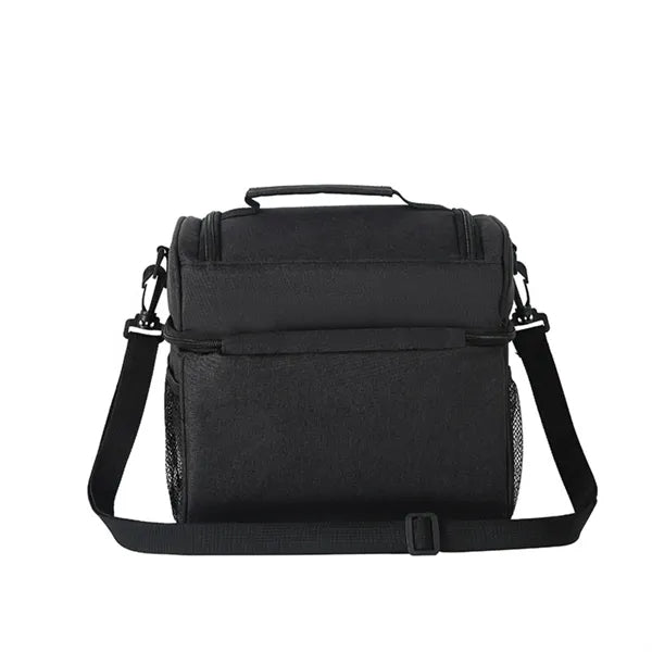 Insulated Large Lunch Tote Bag/Cooler-Double Deck