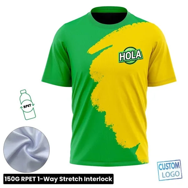 Full Sublimation Short Sleeve Performance T-Shirt