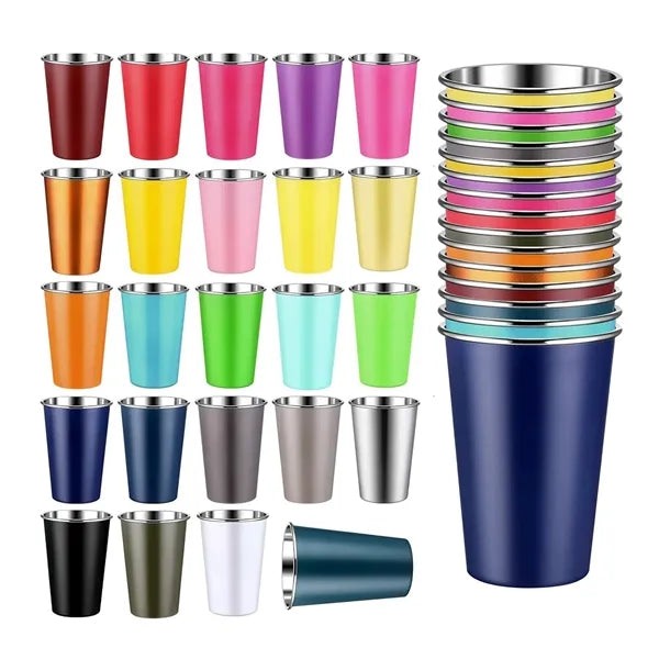 16oz Stainless Steel Wide Mouth Cup
