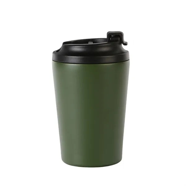 Portable direct drinking coffee cup