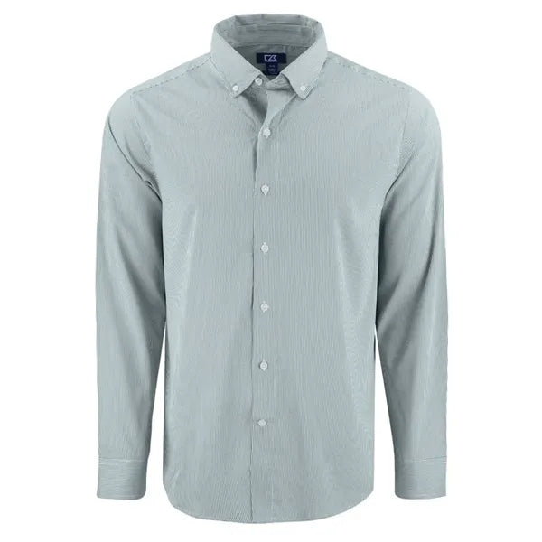 Cutter & Buck Skyline Recycled Pinstripe Mens Big & Tall ...