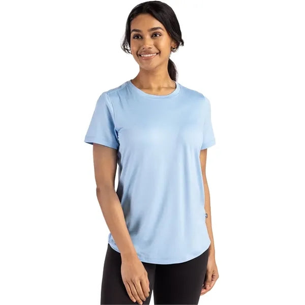 Cutter & Buck Coastline Recycled Double Peached Womens Sh...