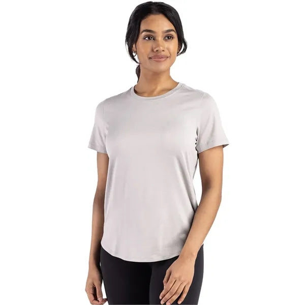 Cutter & Buck Coastline Recycled Double Peached Womens Sh...
