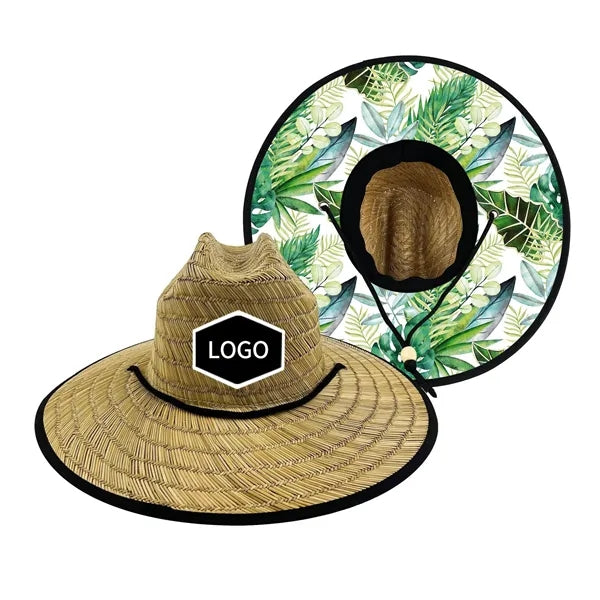 Professional Lifeguard Straw Sun Hat