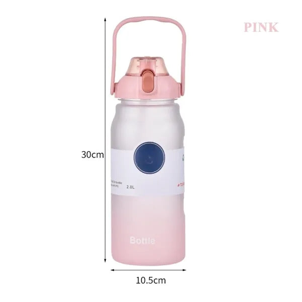 67oz Frosted Gradient Hydration Bottle