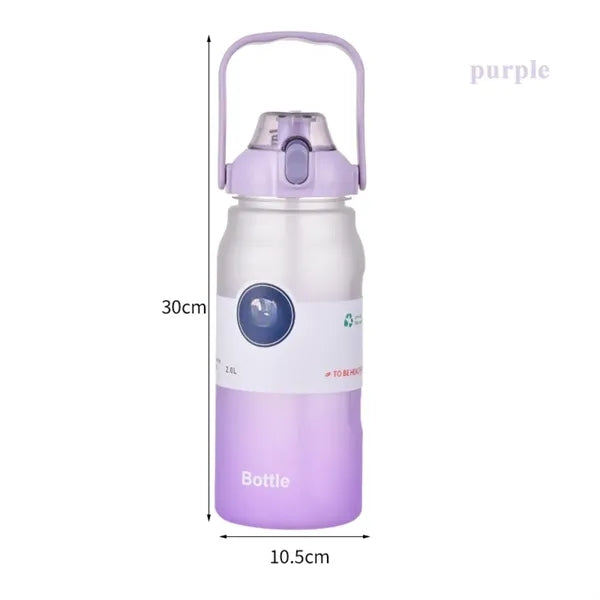 67oz Frosted Gradient Hydration Bottle