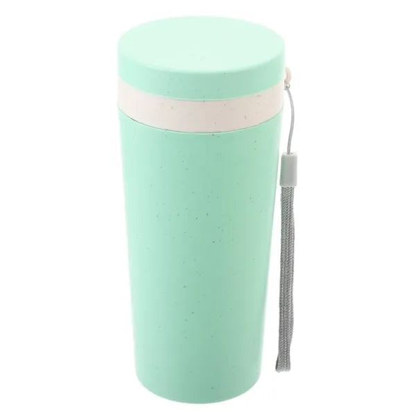 Durable Double-layer Wheat Straw Water Bottle