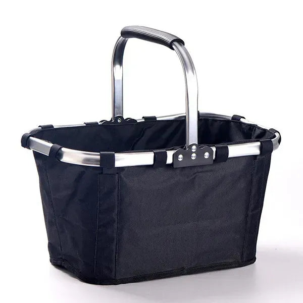 Folding Oxford Shopping Basket